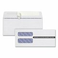 Tops™ 1099 Double Window Envelope, Commercial Flap, Self-Adhesive, Contemporary Seam, 3.75x8.75, Wht, PK24 2222PS3